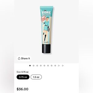 Benefit POREfessional Primer - Cream and Black